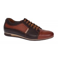 Marimea 40, 41, 44 Pantofi barbati casual din piele naturala Maro 854M 